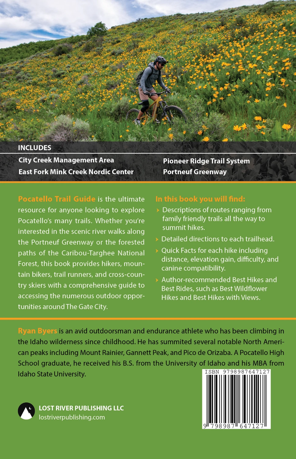 Pocatello Trail Guide back cover